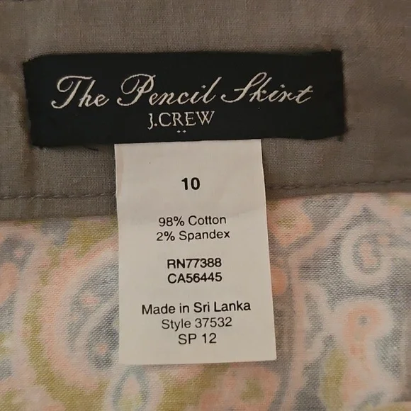 J. Crew The Pencil Skirt EUC - Picture 2 of 5